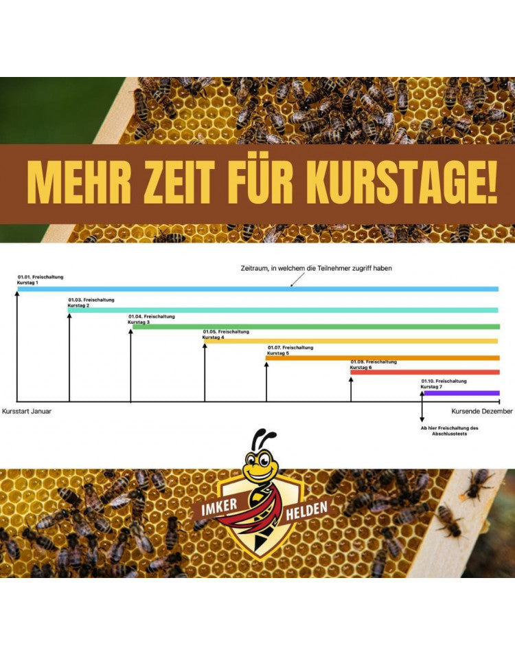 Imkerkurs Fortgeschritten (Online)